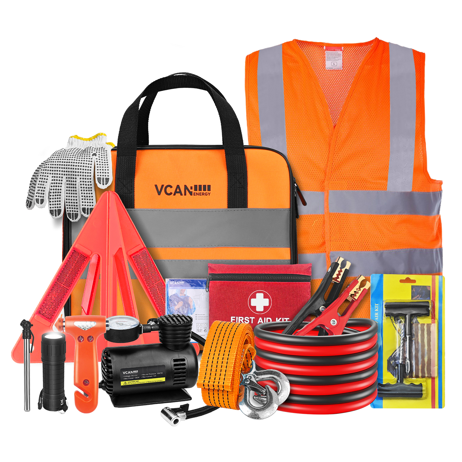 First Aid Bag Kit - Emergency Safety Kit Bag with Portable