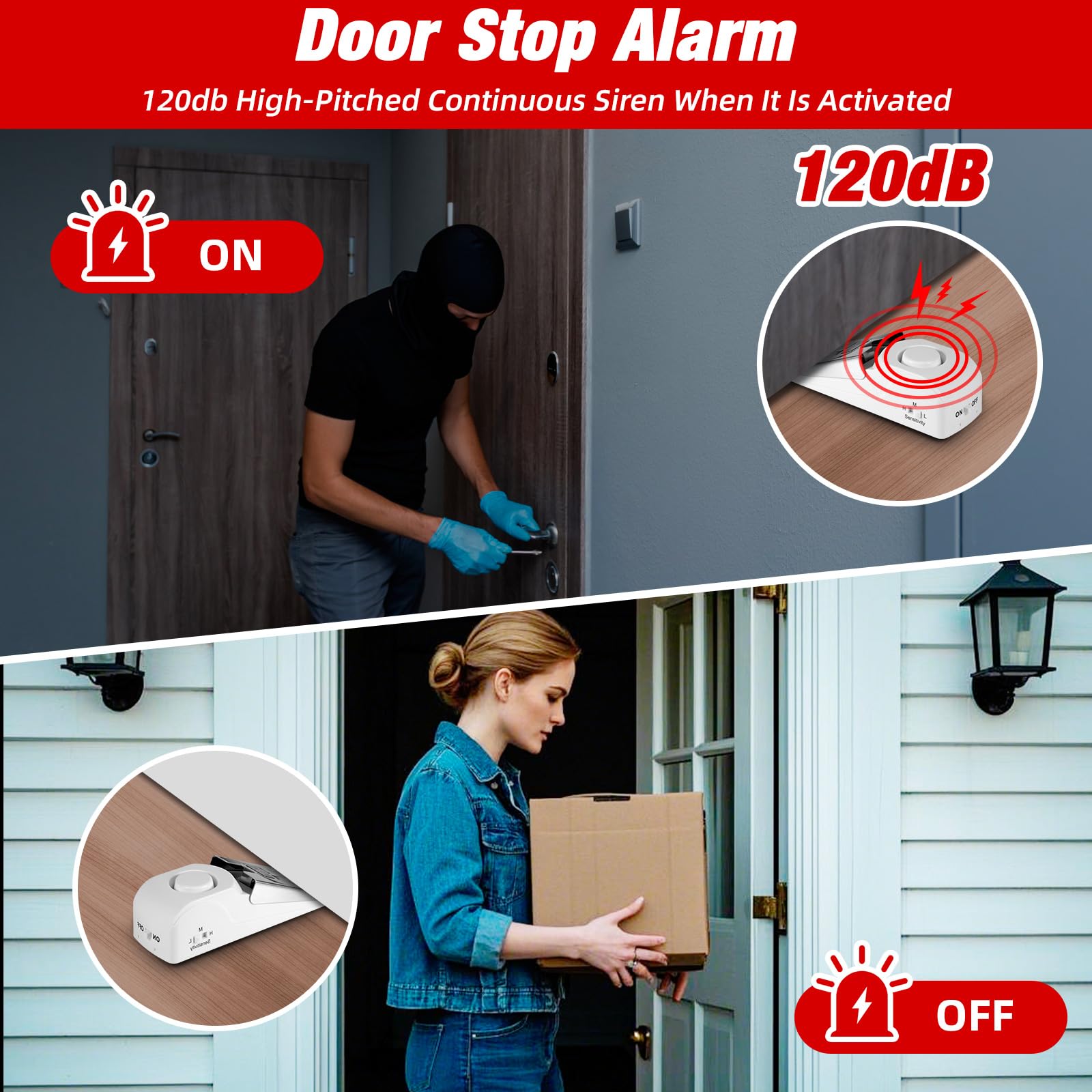 Portable Door Stop Alarm Trave - Door Stop Alarm 리뷰 및 가격