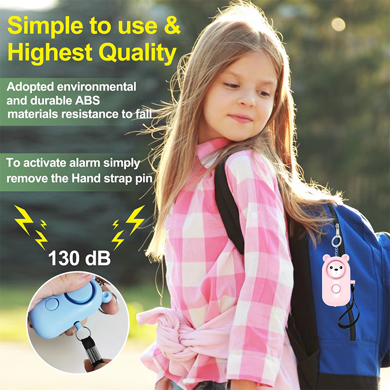 130dB Loud Self Defense Alarm  - Personal Alarm Keychain 리뷰 및 가격