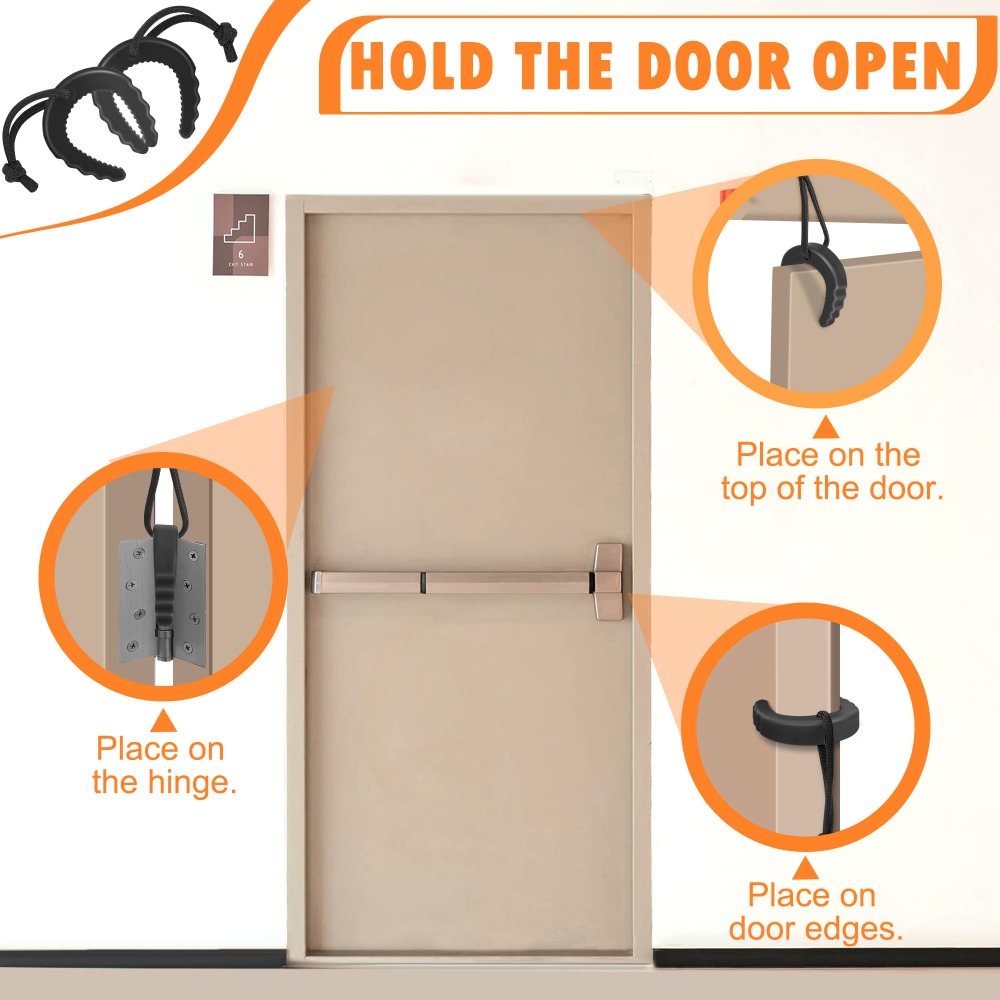 Easy to Use Rubber Door Jam Fi - Door Stop Alarm 리뷰 및 가격