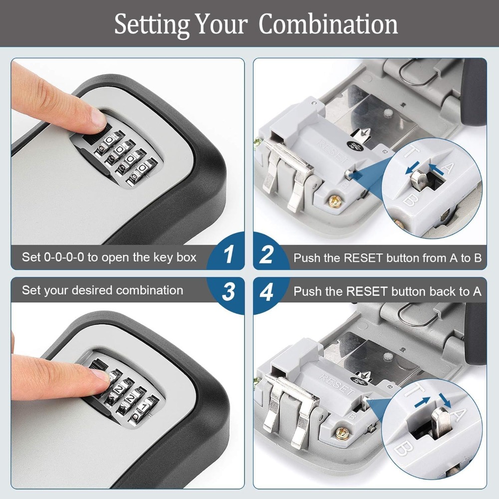 Key Safe Wall Mounted Waterpro - Lockbox Key Secure 리뷰 및 가격