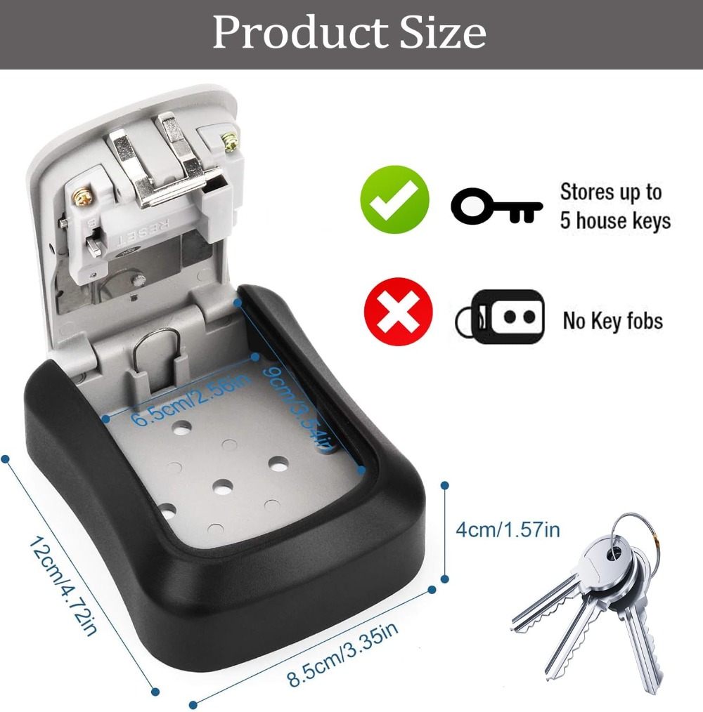 Key Safe Wall Mounted Waterpro - Lockbox Key Secure 리뷰 및 가격