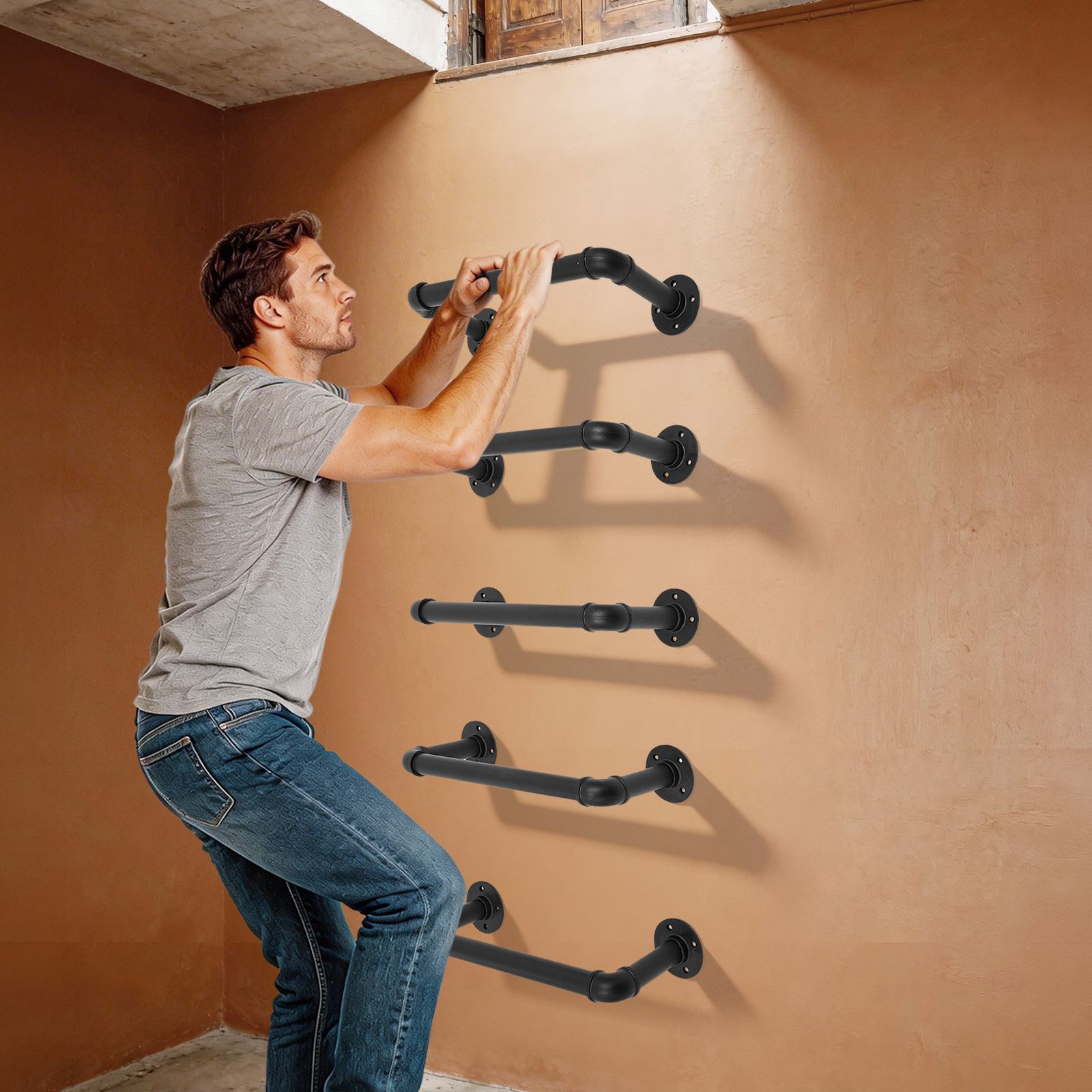 5 Pcs Wall Mounted Emergency E - Fire Escape Ladder 리뷰 및 가격