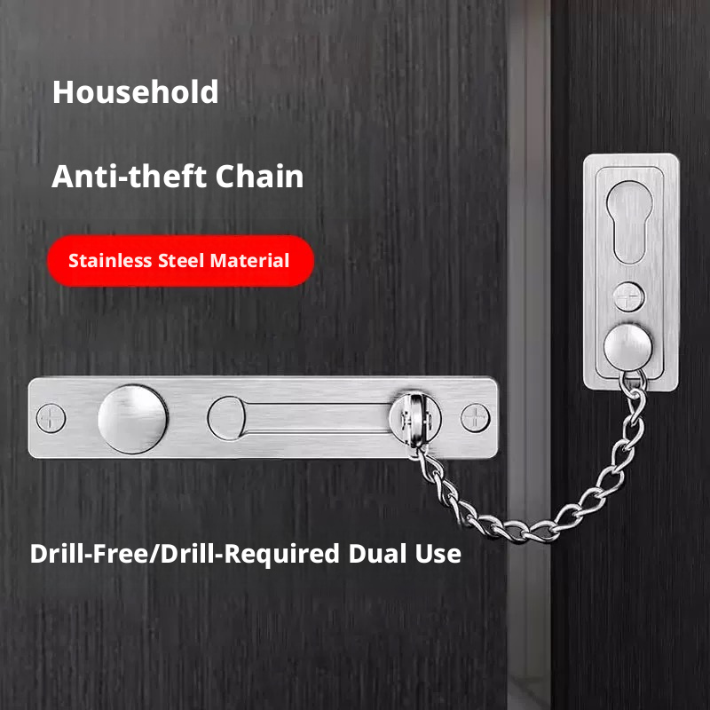 Heavy-Duty Polished Press Latc - Security Chain Door 리뷰 및 가격