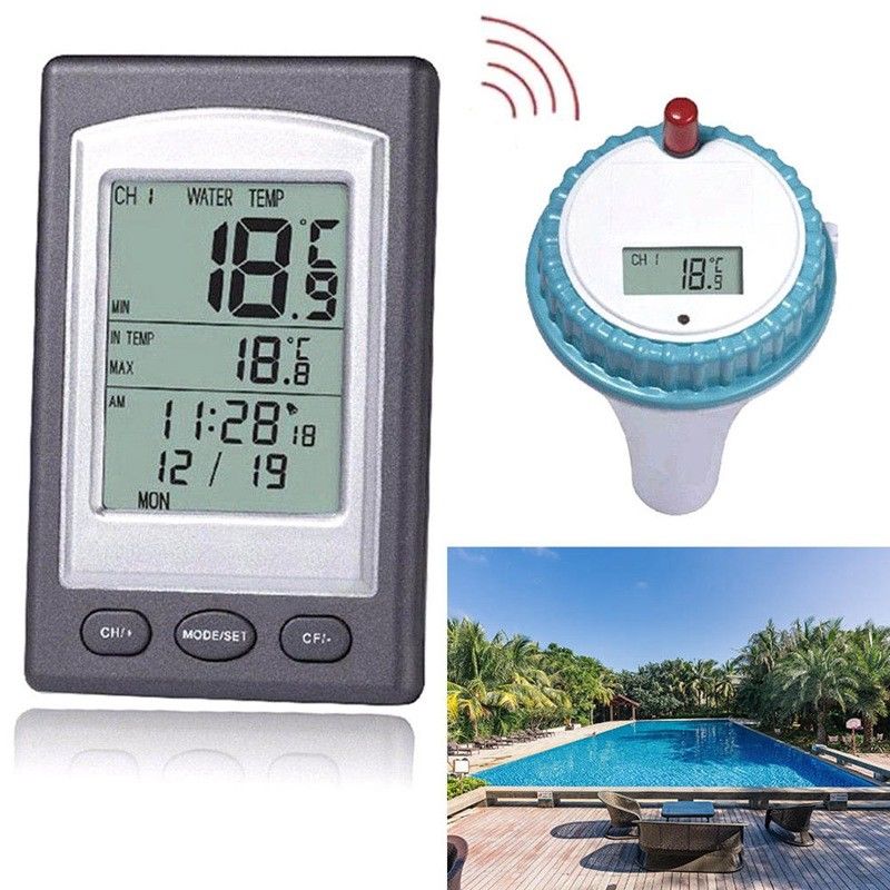Digtal Swimming Pool Thermomet - Pool Alarm Float 리뷰 및 가격