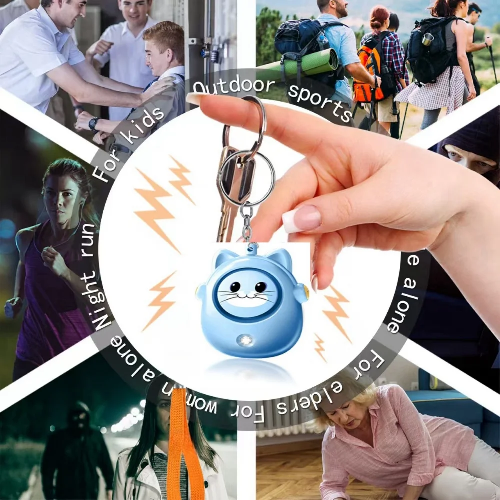 Cute Cat Personal Self Defense - Personal Alarm Keychain 리뷰 및 가격