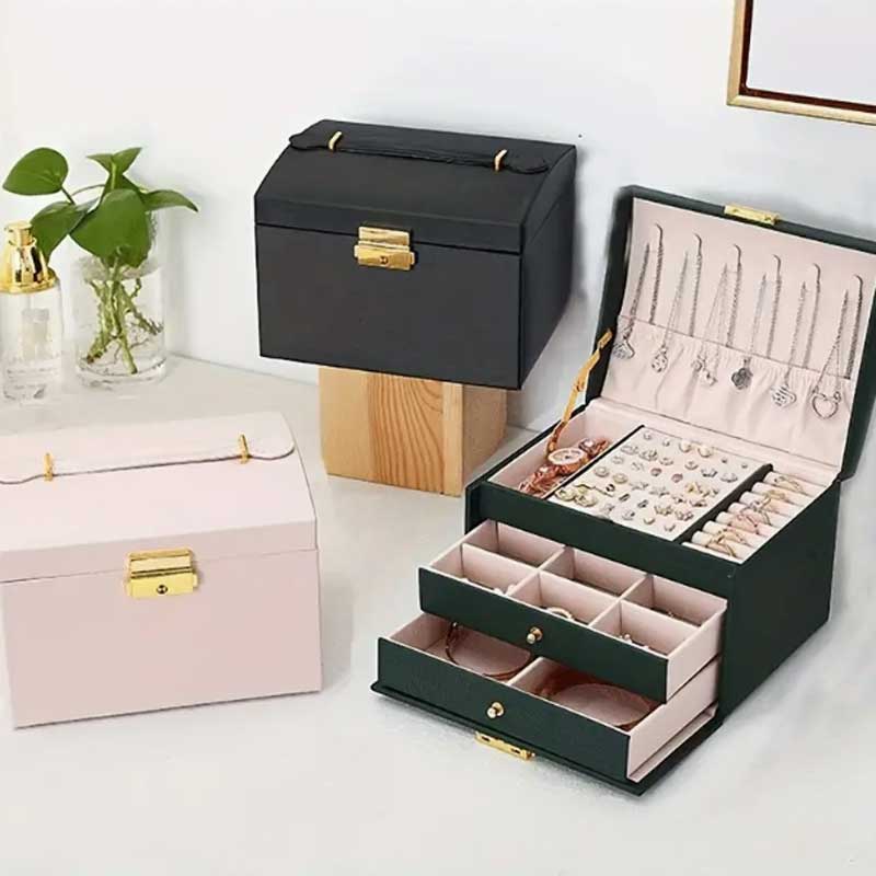Three Drawer Handheld Jeweller - Lockbox Key Secure 리뷰 및 가격