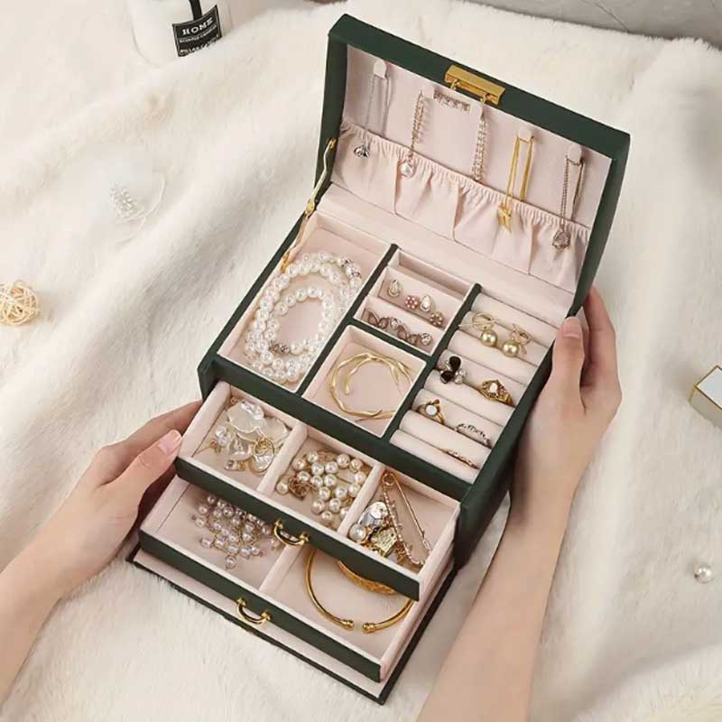 Three Drawer Handheld Jeweller - Lockbox Key Secure 리뷰 및 가격