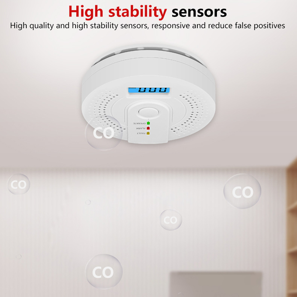 5-1PCS Digital Carbon Monoxide - Smoke Detector Interconnected 리뷰 및 가격