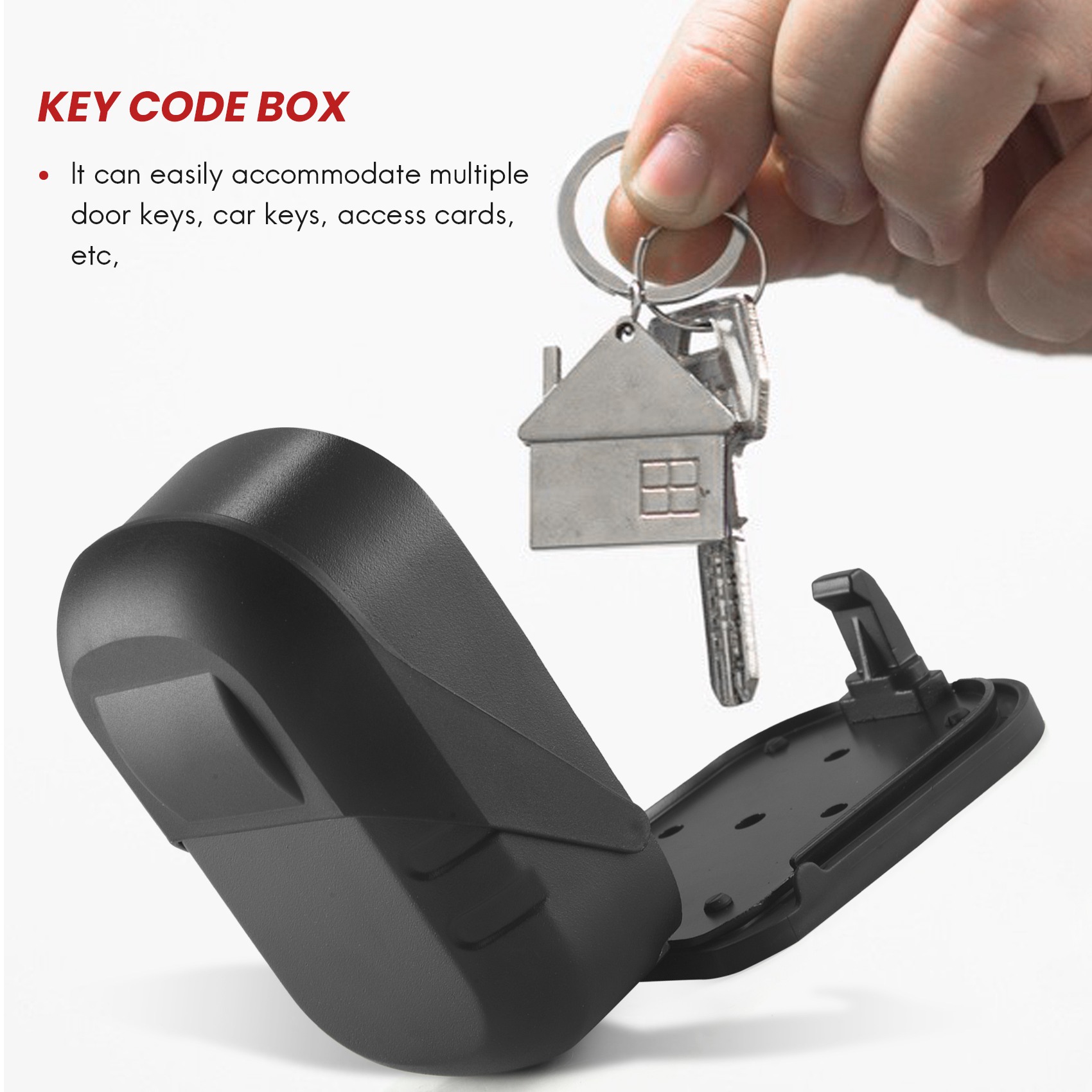 B27B Key Lock Box Wall Mount 4 - Lockbox Key Secure 리뷰 및 가격