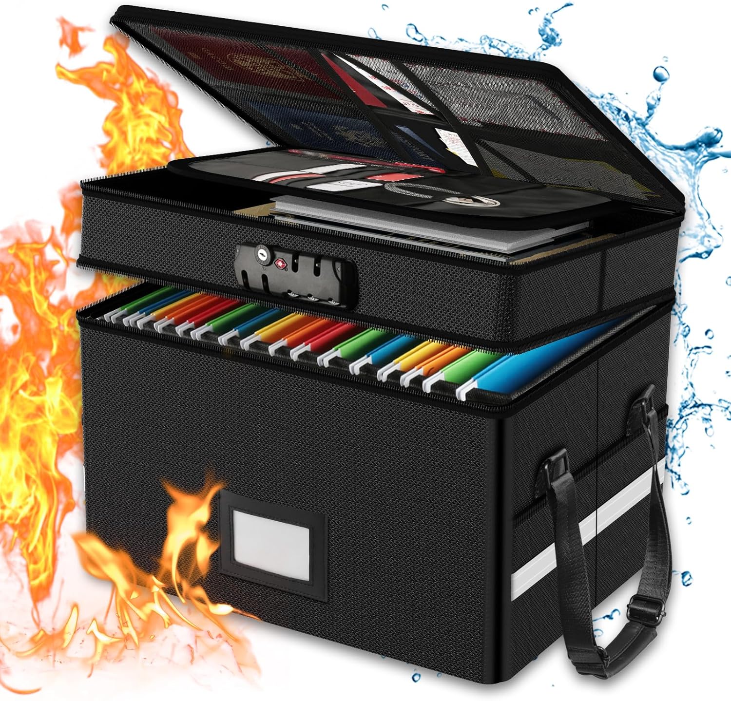 Fireproof Document Box with Lo - Fire Safe Document 리뷰 및 가격