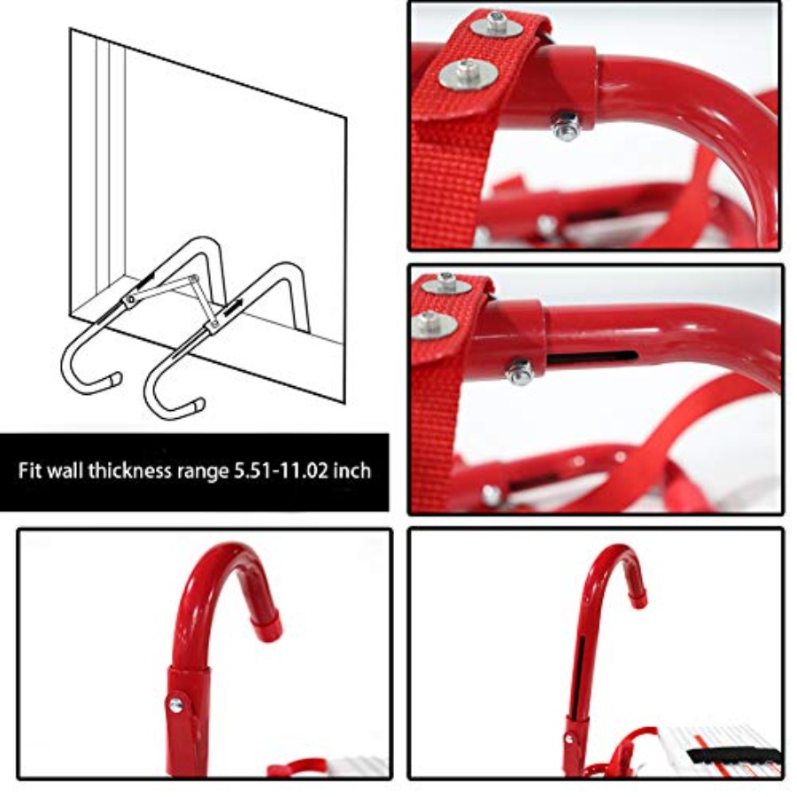 Portable Fire Ladder 2 Story E - Fire Escape Ladder 리뷰 및 가격