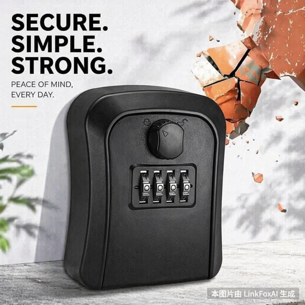Key Lock Box Wall Mount Lockbo - Lockbox Key Secure 리뷰 및 가격