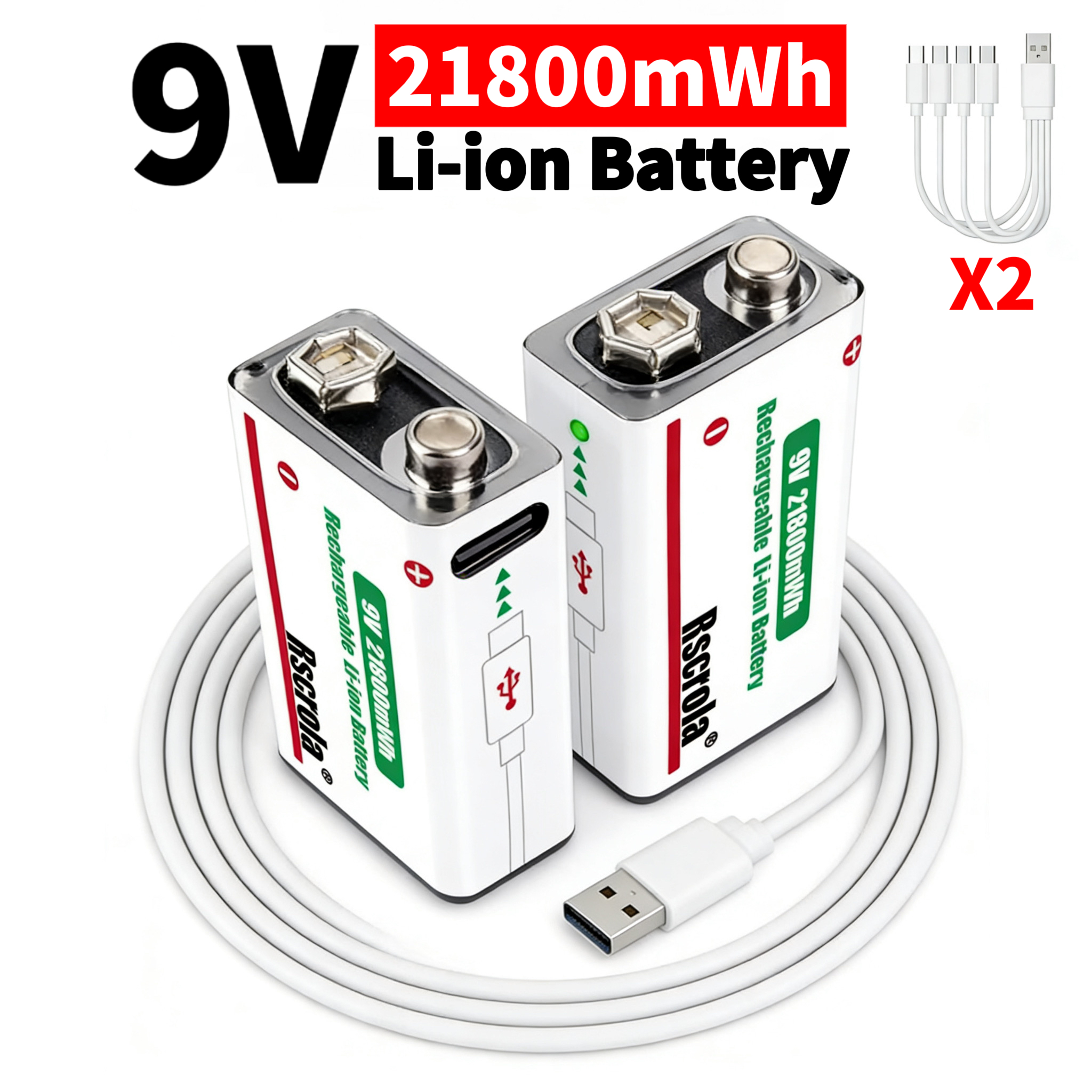Long-Lasting 9V Rechargeable L - Smoke Detector Interconnected 리뷰 및 가격
