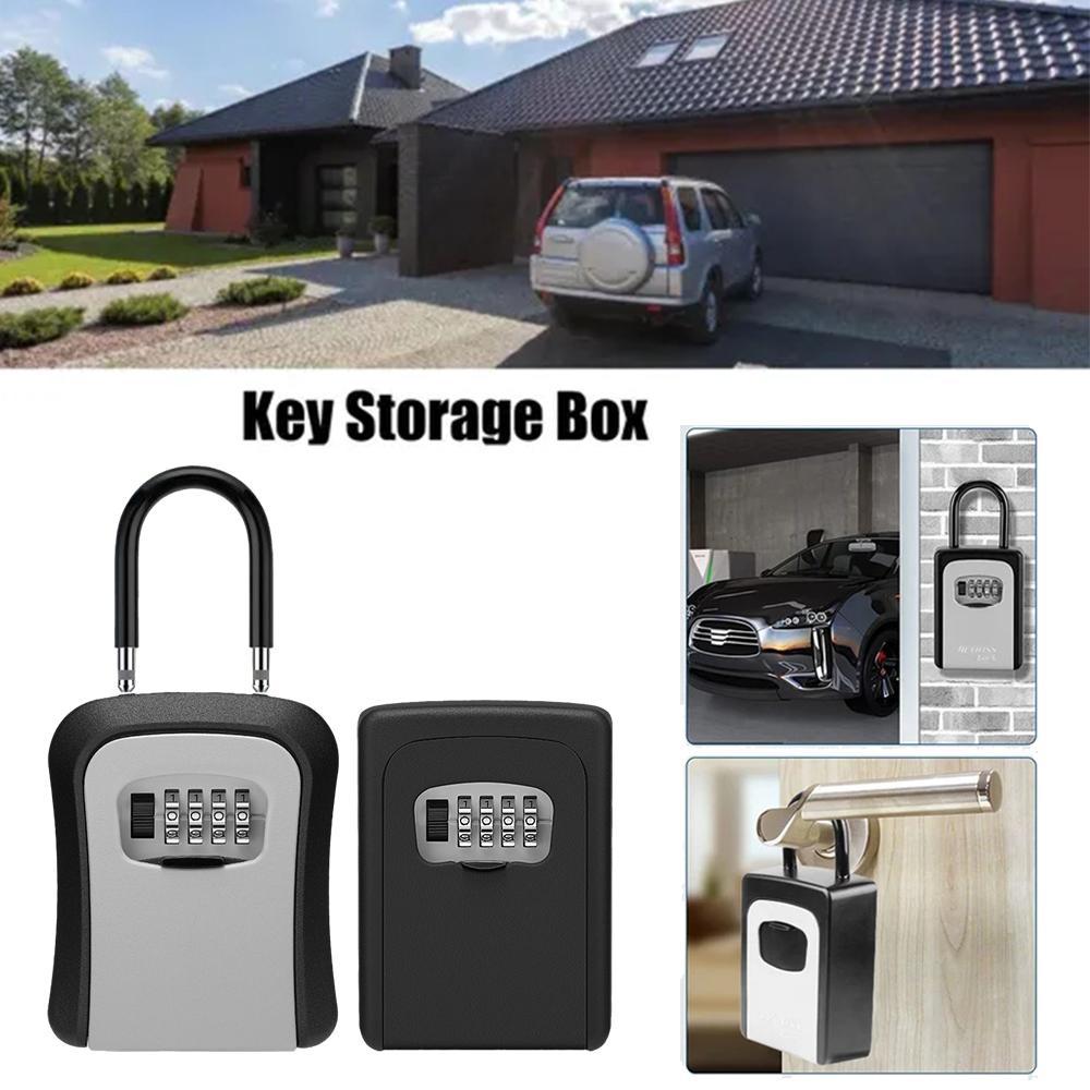 Wall Mount Key Lock Box 4 Digi - Lockbox Key Secure 리뷰 및 가격