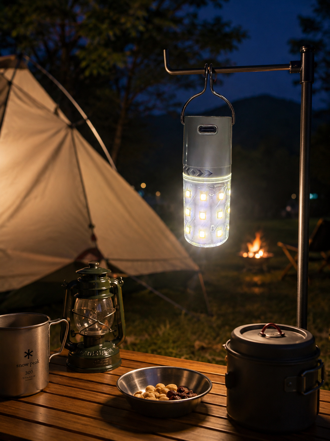 USB Rechargeable Emergency Lig - Power Outage Light 리뷰 및 가격