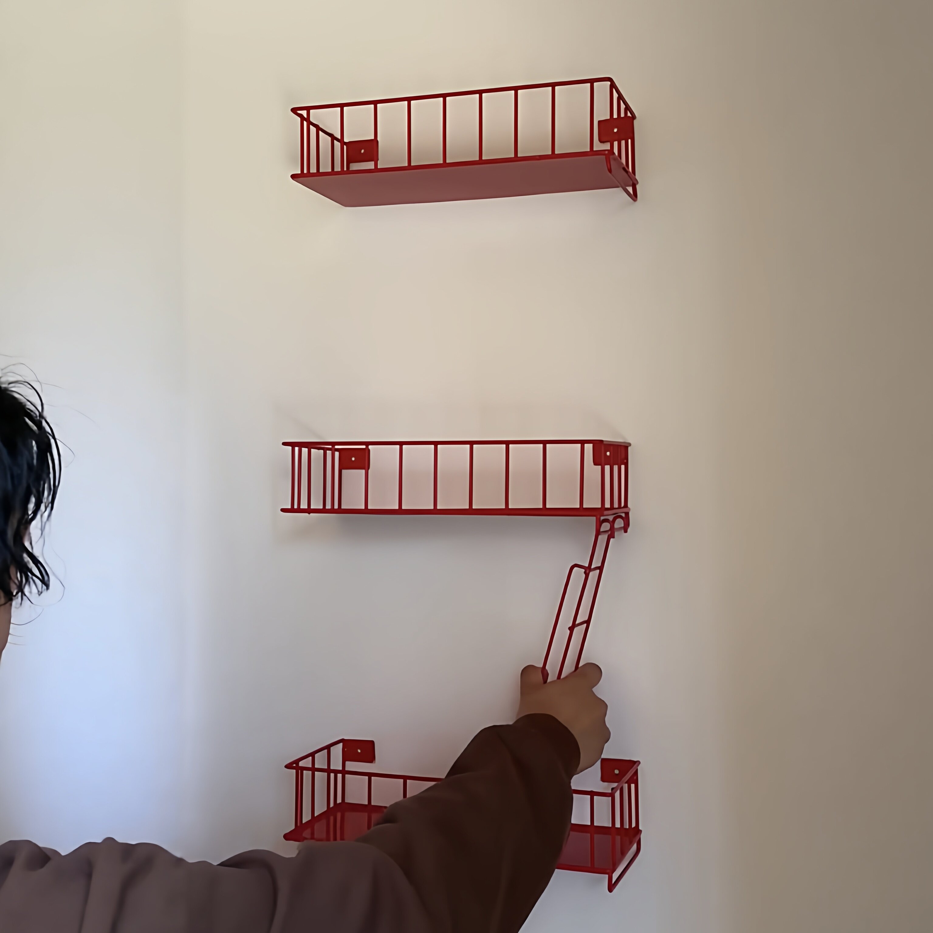 Fire Escape Wall Shelf, 3-Tier - Fire Escape Ladder 리뷰 및 가격