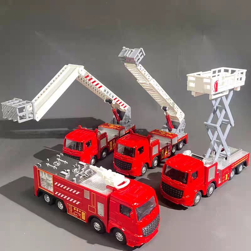 1:55 Diecast Fire Truck Model  - Fire Escape Ladder 리뷰 및 가격