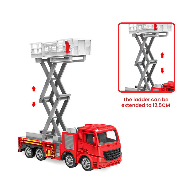 1:55 Diecast Fire Truck Model  - Fire Escape Ladder 리뷰 및 가격