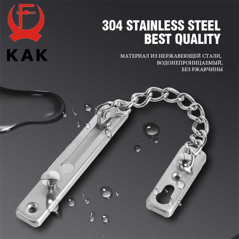 KAK 304 Stainless Steel Securi - Security Chain Door 리뷰 및 가격
