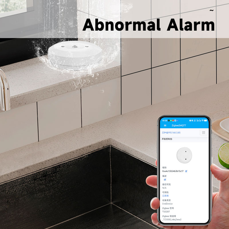 Smart ZigBee3.0 2MQTT Water Le - Water Alarm Sensor 리뷰 및 가격