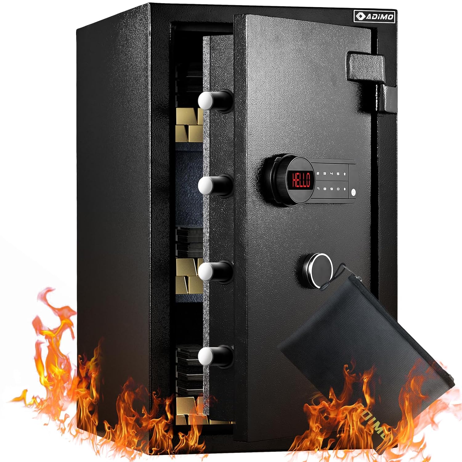 Heavy-Duty Fireproof Safe Box  - Fire Safe Document 리뷰 및 가격