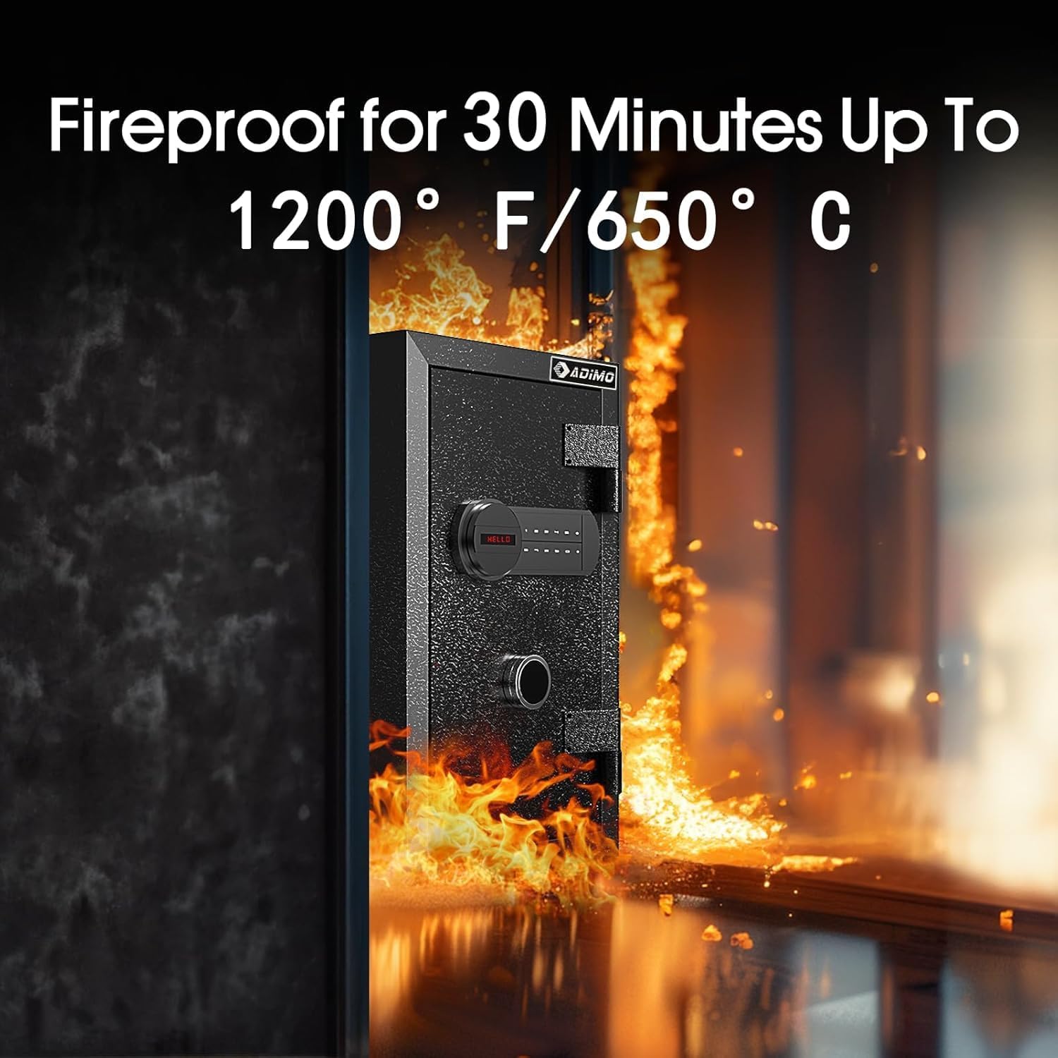 Heavy-Duty Fireproof Safe Box  - Fire Safe Document 리뷰 및 가격