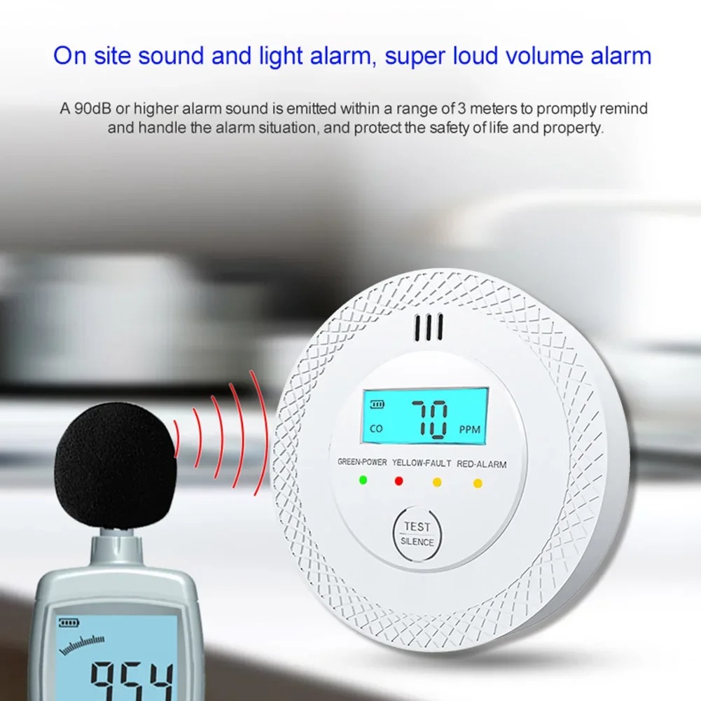 Carbon Monoxide Alarm Detector - Smoke Detector Interconnected 리뷰 및 가격