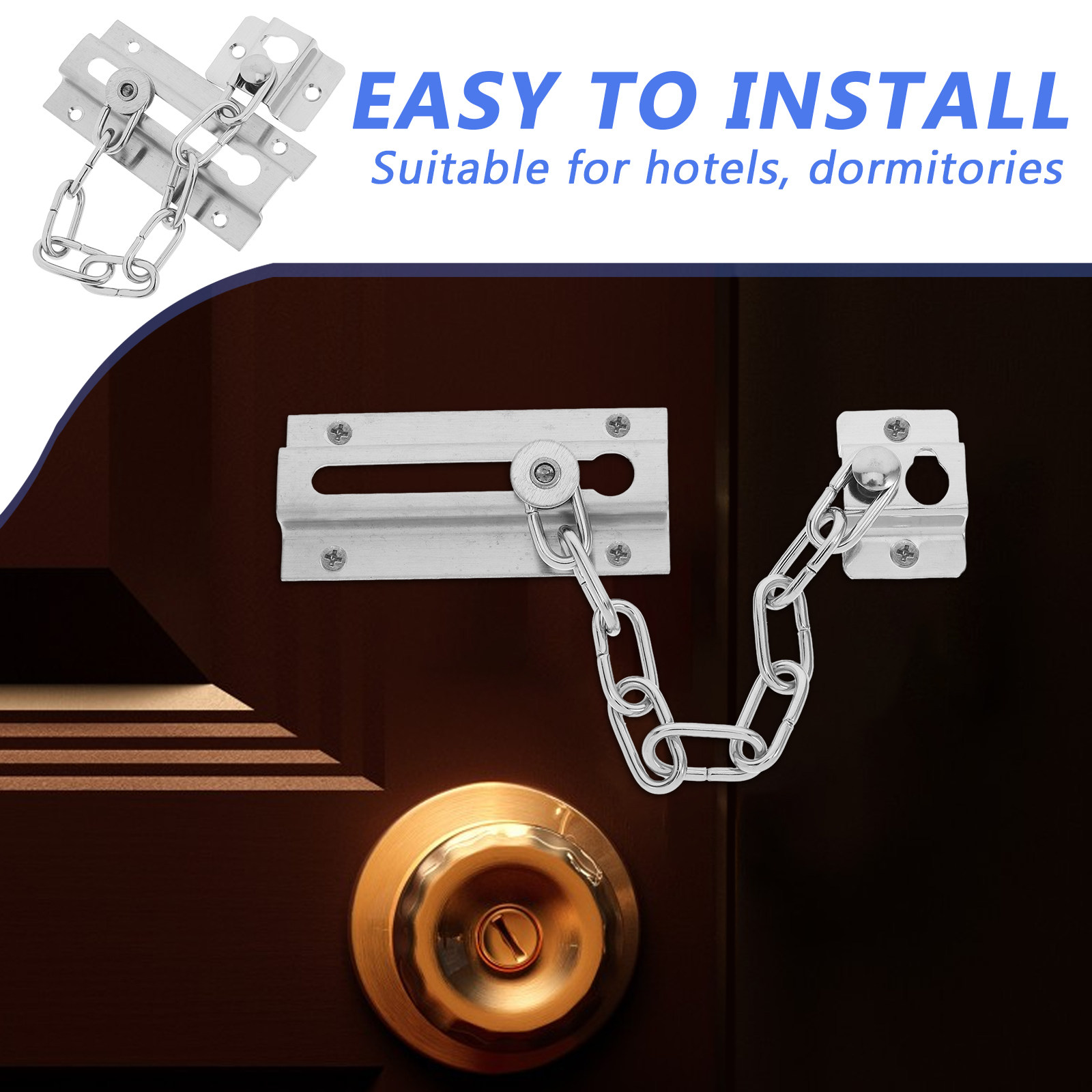 Door Chain Lock Stainless Stee - Security Chain Door 리뷰 및 가격