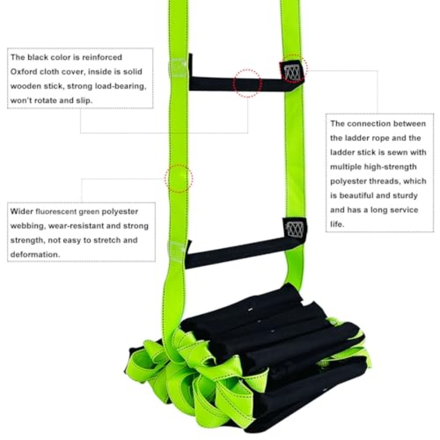 Fire Escape Ladder with 2 Heav - Fire Escape Ladder 리뷰 및 가격