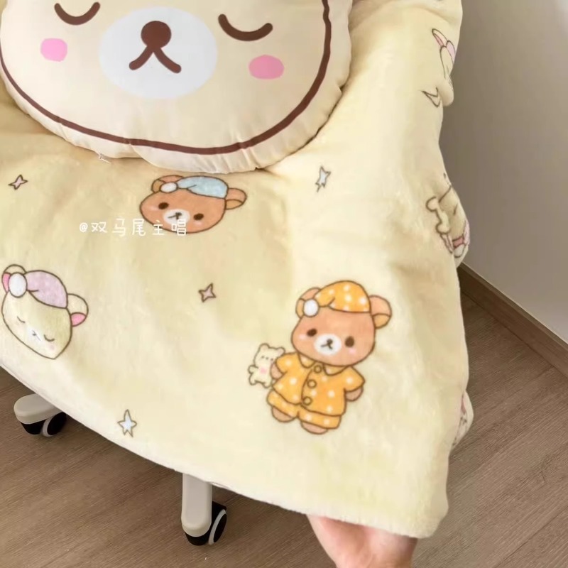 Cartoon Rilakkuma Flannel Thro - Fire Blanket Kitchen 리뷰 및 가격