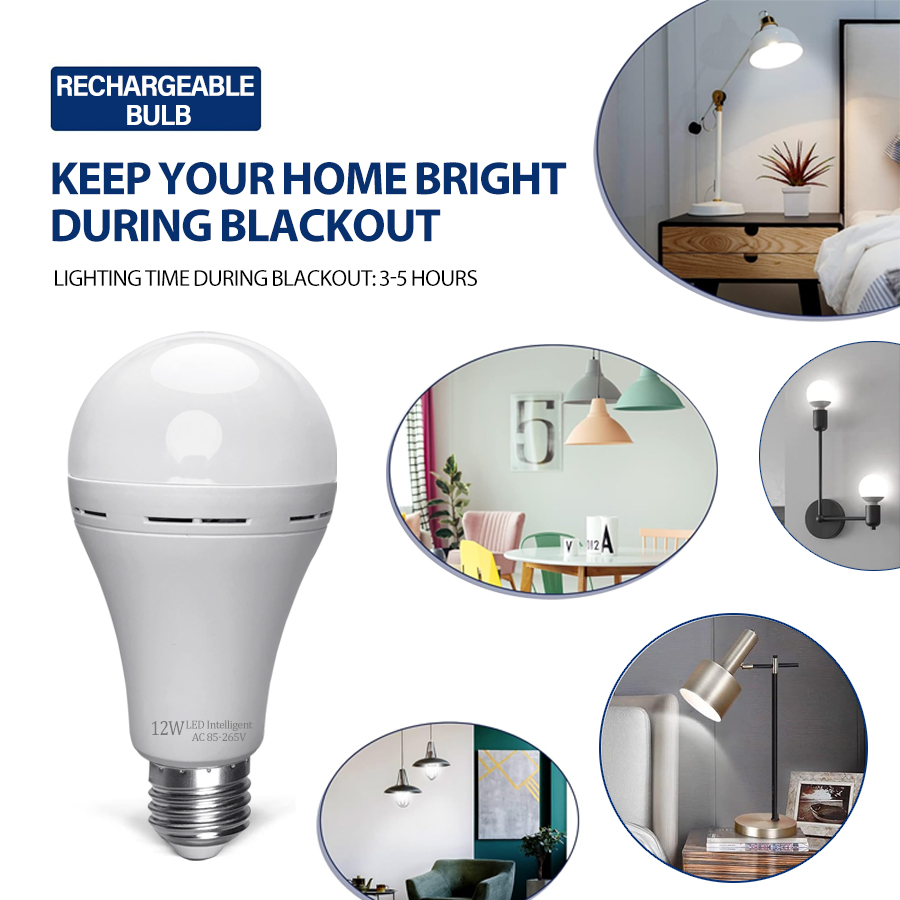 LED Rechargeable Light Bulb Hi - Power Outage Light 리뷰 및 가격