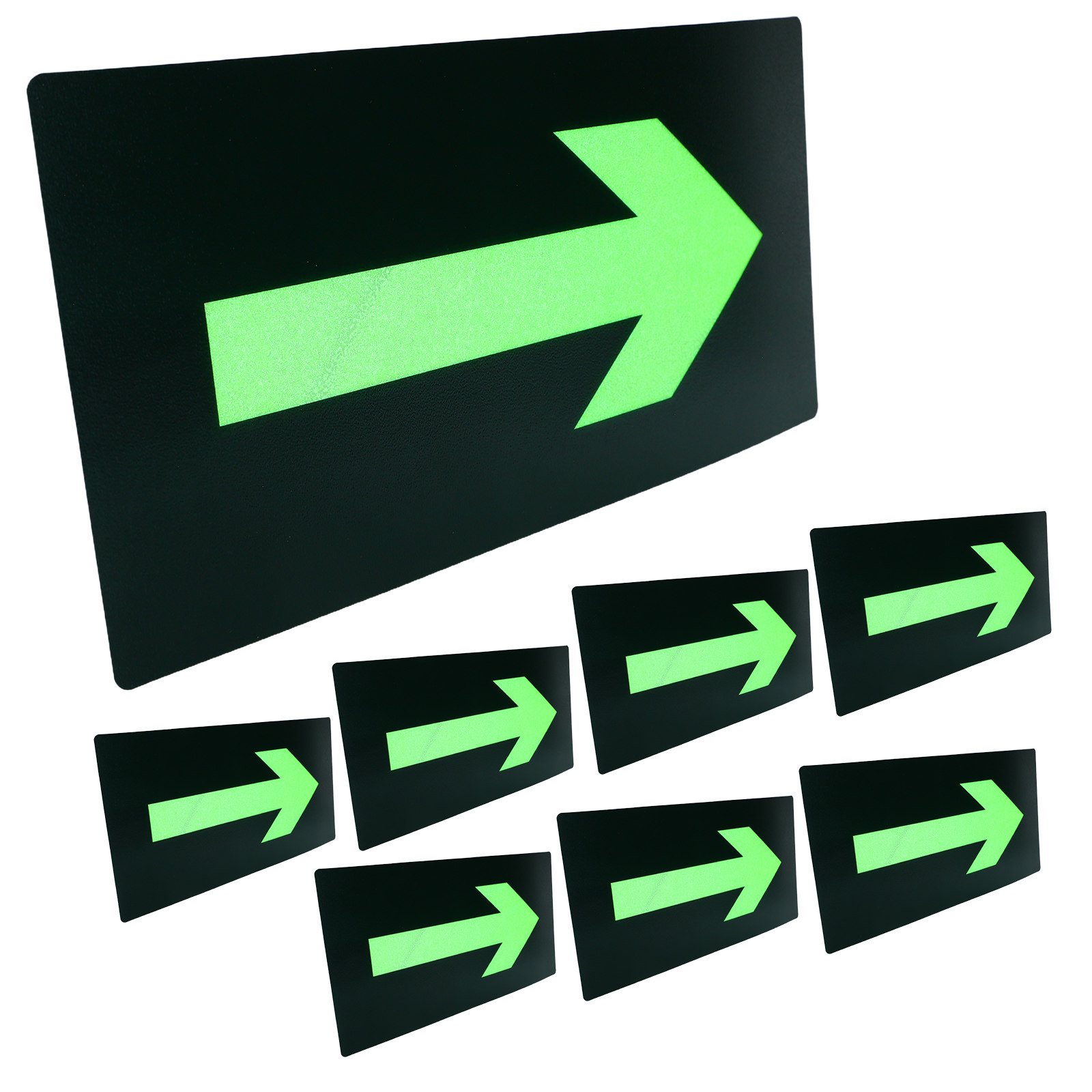 8Pcs Fire Evacuation Arrow Sti - Emergency Exit Sign 리뷰 및 가격