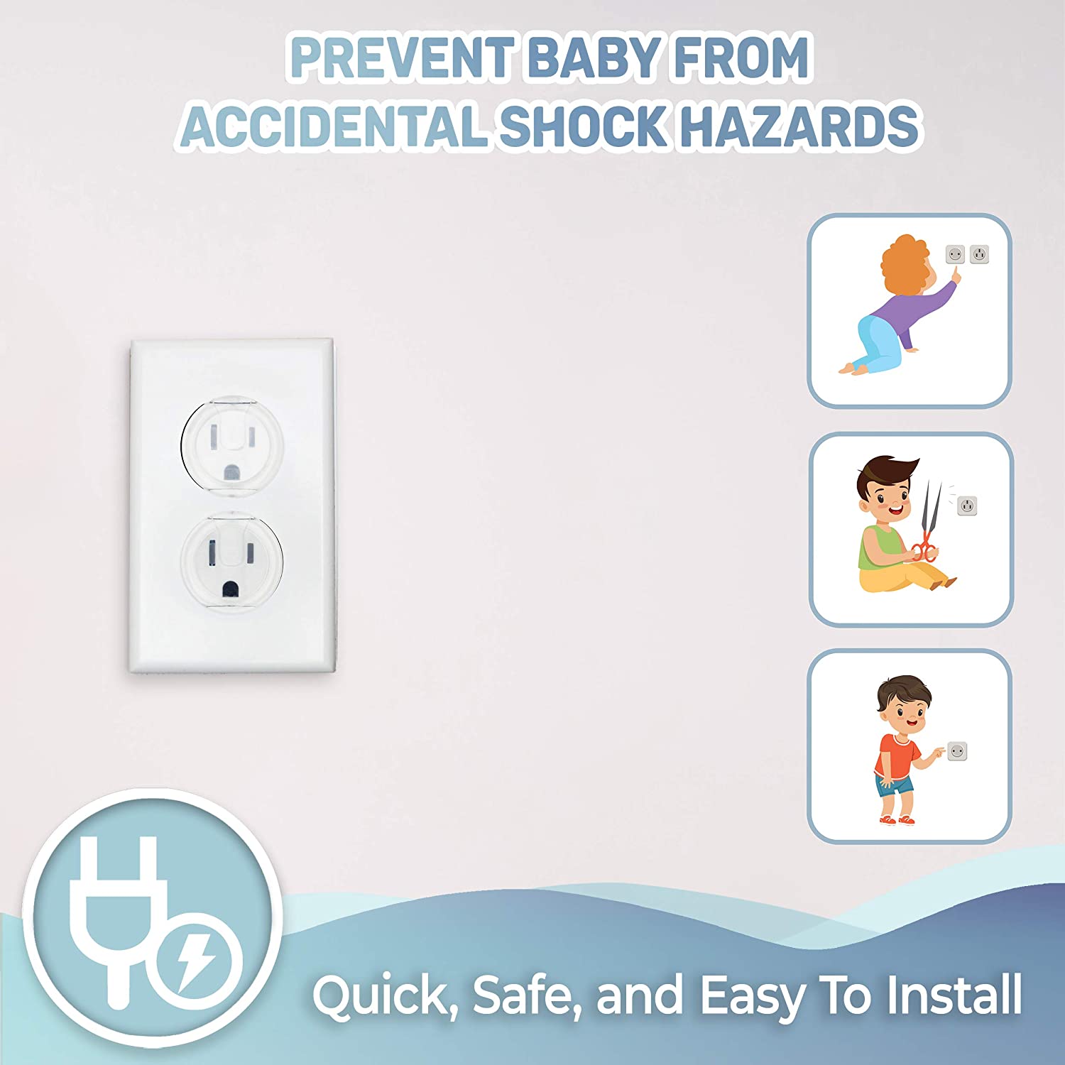 10pcs Outlet Covers, American  - Outlet Cover Baby 리뷰 및 가격