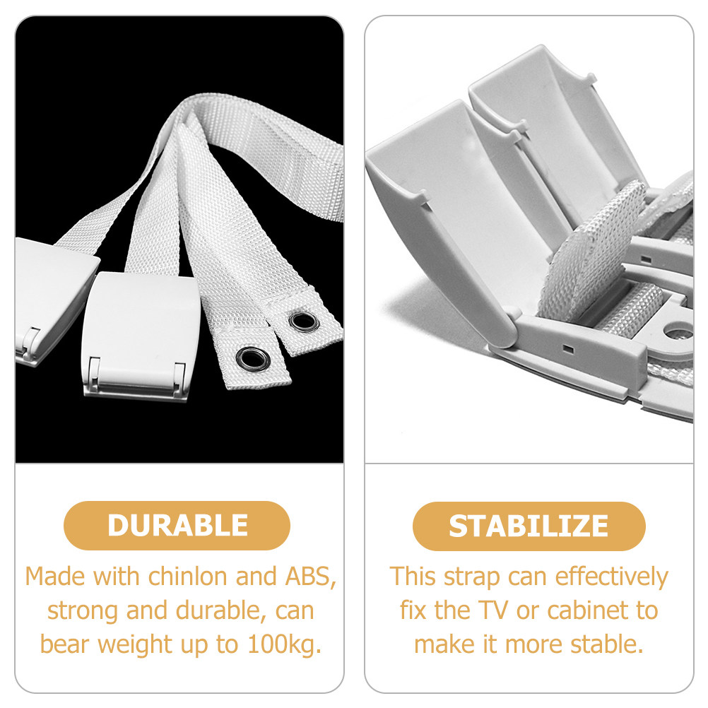 2Pcs Anti Tip Strap Adjustable - Earthquake Anchor Strap 리뷰 및 가격