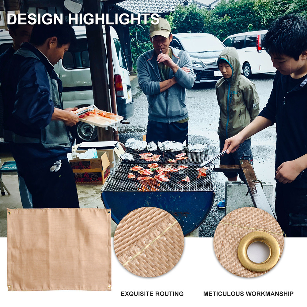 2Pcs 45x45cm Fire Blanket Heav - Fire Blanket Kitchen 리뷰 및 가격