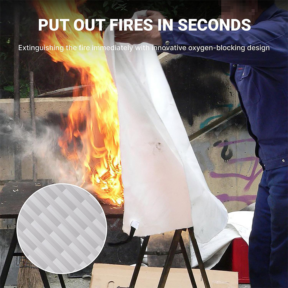 Fire Blanket 1/1.2/2M Easy & Q - Fire Blanket Kitchen 리뷰 및 가격
