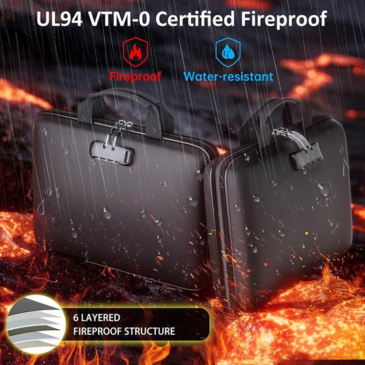 Fireproof Document Organizer B - Fire Safe Document 리뷰 및 가격