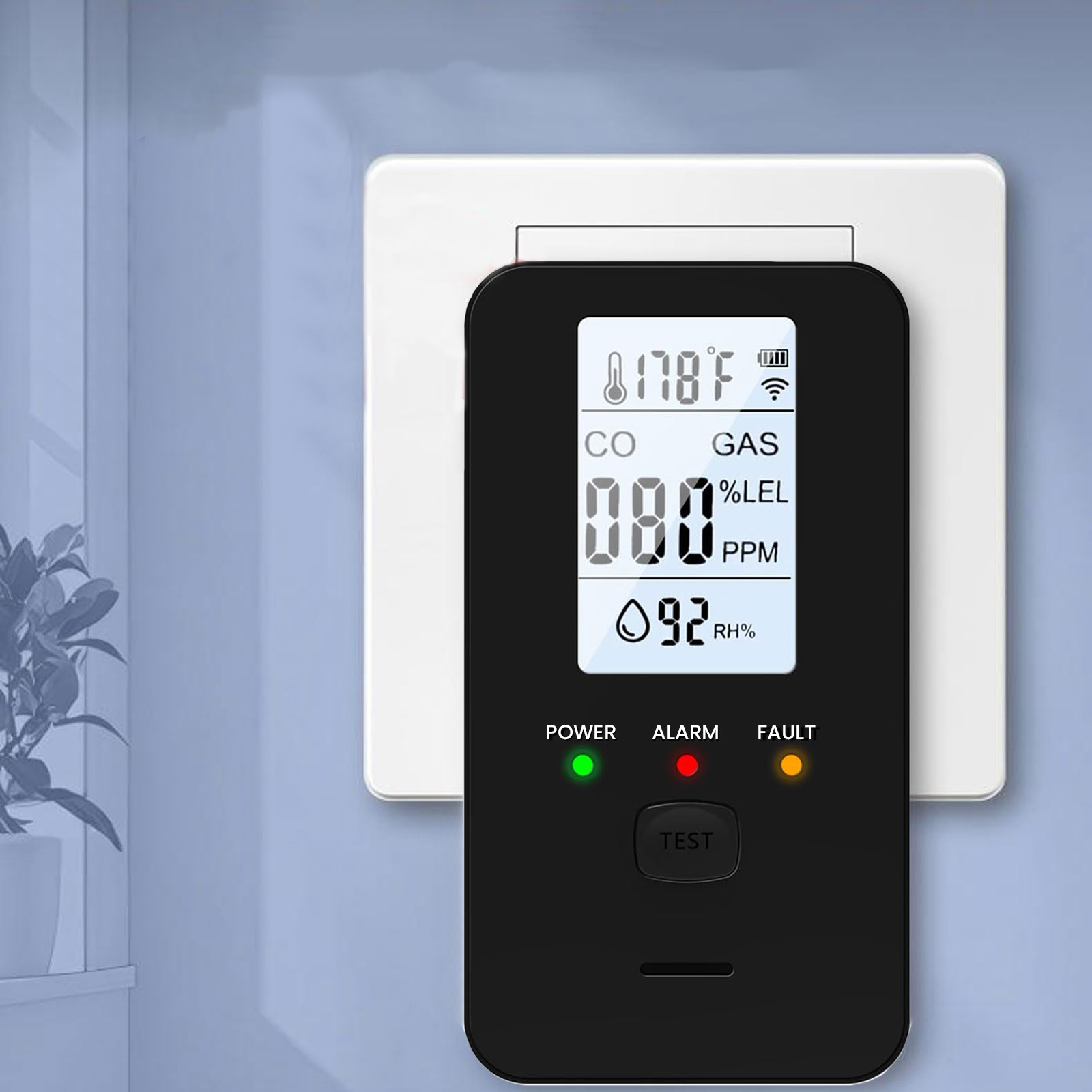 4-in-1 Gas & Carbon Monoxide D - Co Detector Plug 리뷰 및 가격