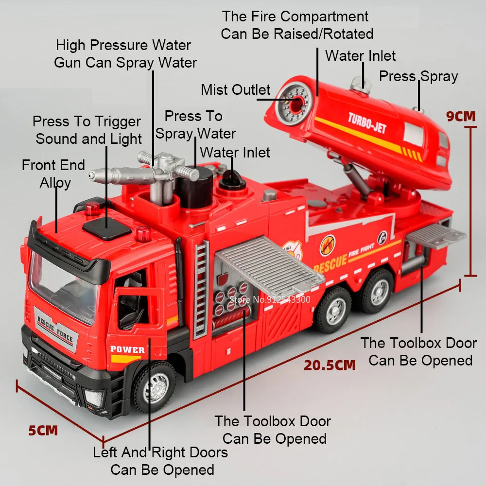 1:32 Scale Water Spray Fire Tr - Fire Escape Ladder 리뷰 및 가격