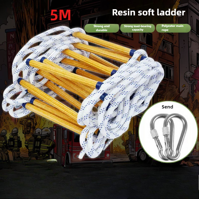 5M Resin Rope Ladder Aerial Wo - Fire Escape Ladder 리뷰 및 가격