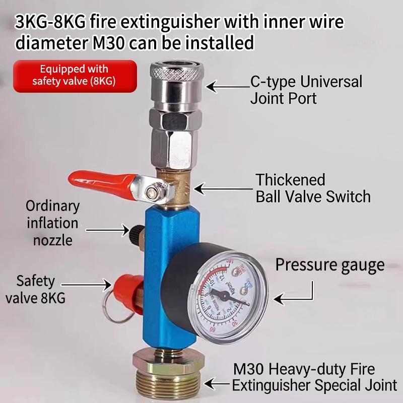Small Air Tank Pressure Adapte - Fire Extinguisher Small 리뷰 및 가격