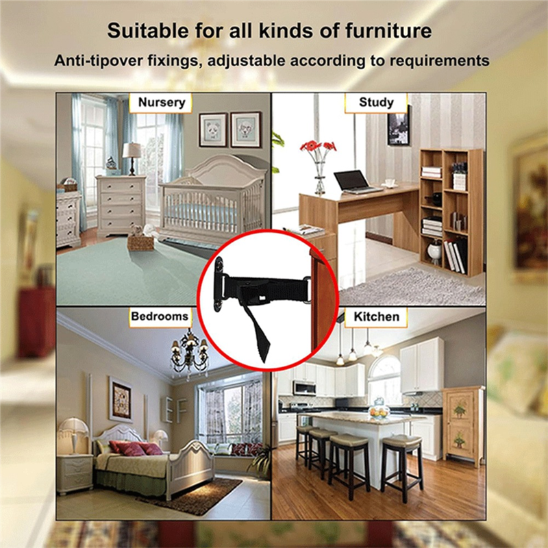 A93Z Furniture Anchors, Adjust - Earthquake Anchor Strap 리뷰 및 가격